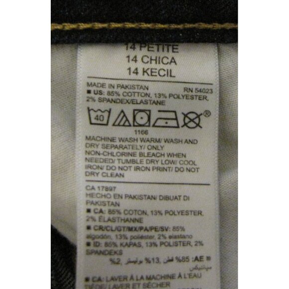 Old Navy 14P 14 Rockstar Super Skinny Blue Jeans Denim Stretch - Picture 3 of 3